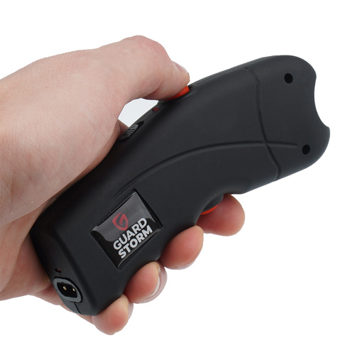 Guard - Paralizator z latarką Storm - Z etui - 800 000 V - 110 lm - YC-309