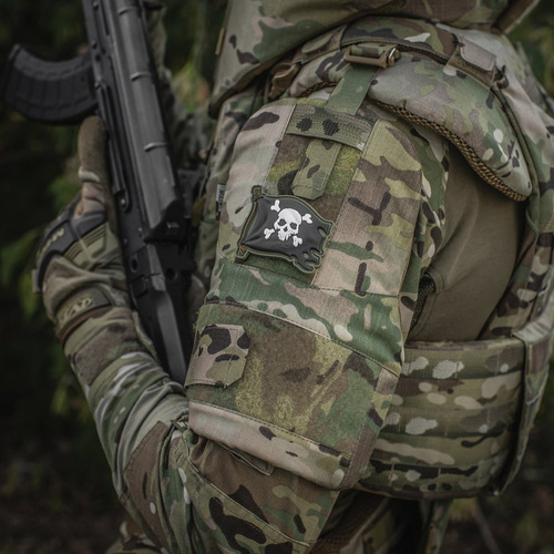 M-Tac - Naszywka Jolly Roger - PVC - Olive Drab - 51116801