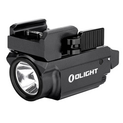 Olight - Latarka taktyczna LED na broń z celownikiem laserowym BALDR RL MINI - 600 lumenów - Czarna
