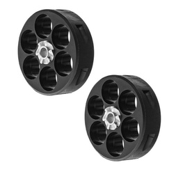 Umarex - Zapasowy magazynek bębenkowy do rewolweru HDR 50 T4E - Czarny - 2.4757.1
