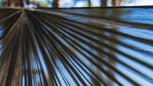 Lesovik - Hamak turystyczny lekki SUL z zawieszeniem SNEKA UL - Forest Green