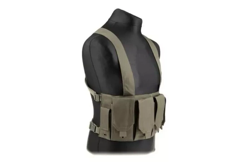 GFC Tactical - Kamizelka taktyczna Chest Rig - Nylon - Oliwkowy - GFT-18-007964