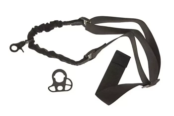 GFC Tactical - Pas jednopunktowy do replik ASG Bungee - Czarny - GFT-24-000228