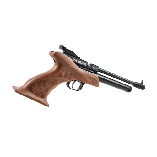 RazorGun - Pistolet wiatrówka Bolt - 5,5 mm - CO2 - Czarny - CP1-M 5,5