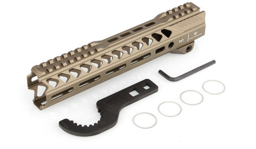 Strike Industries - Łoże Strike Rail do AR-15 - 10" - Flat Dark Earth - SI-StrikeRail-10-FDE