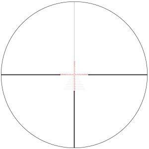Vortex Optics - Luneta myśliwska Viper PST II 3-15x44 - Podświetlana siatka celownicza EBR-4 - Tubus 30 mm - PST-3151