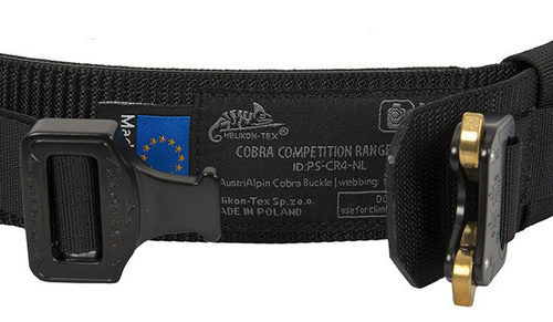 Helikon - Pas strzelecki Cobra Competition Range Belt® - Czarny - PS-CR4-NL-01