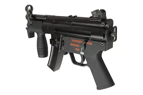 WE - Replika ASG GBB pistoletu maszynowego MP5K Apache-SMG - Czarna - WET-02-007134