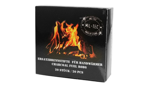 Mil-Tec - Wkłady do ogrzewacza węglowego - 20 szt. - 15279000