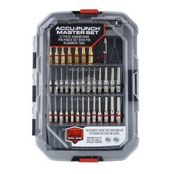 Real Avid - Zestaw wybijaków Accu-Punch Master Set - 37 części - AVMAPS