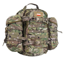 WISPORT - Plecak Sparrow 20 II z dwiema kieszeniami bocznymi - 20 + 10 l - Multicam