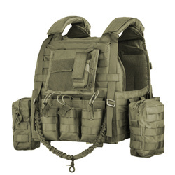101 Inc. - Kamizelka taktyczna Plate Carrier Ranger - Zielona - LQ14122