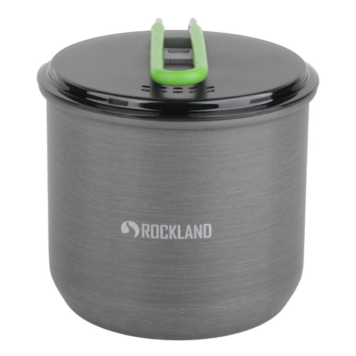 Rockland - Aluminiowy garnek turystyczny z pokrywką - 1000 ml
