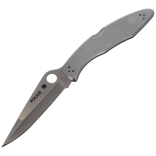 Spyderco - Nóż składany Police Model™ Stainless PlainEdge - C07P