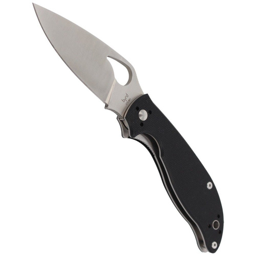 Spyderco - Nóż Byrd Raven™ 2 G-10 Black Plain - BY08GP2
