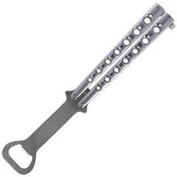 Herbertz Solingen - Otwieracz do butelek Balisong - Chrome - 571113