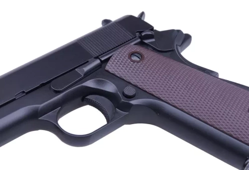 Kj Works - Replika pistoletu KP-1911 - Green gas - Czarna - KJW-02-001354