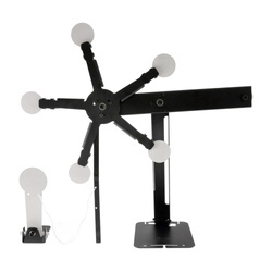 RazorGun - Cel wiatrówkowy Texas Star z popperem - Metal - Czarny - B-1055YK