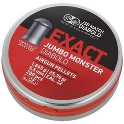 JSB - Śrut do wiatrówki Exact Jumbo Monster - 5.52 mm - 200 szt. - 546288-200