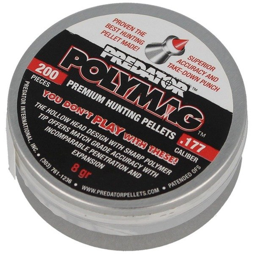 JSB - Śrut do wiatrówki Predator PolyMag - .177 / 4.5 mm - 200 szt. - 1001-01-200
