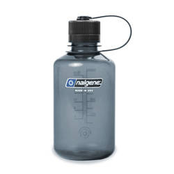 Nalgene - Butelka na wodę 16 oz Narrow Mouth Sustain - Gwint 38 mm - 620 ml - Szara - 2021-1032