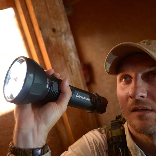 Mactronic - Latarka szperacz Blitz K12 - 11600 lm - Czarny - THS0011