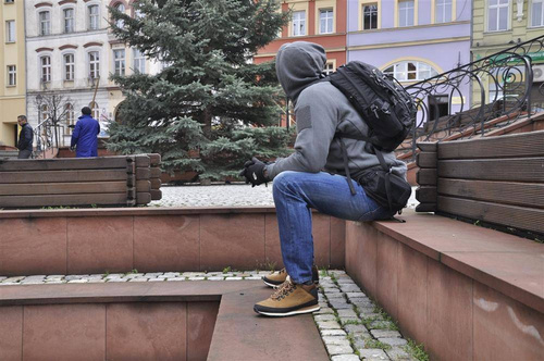 Helikon - Nerka Bandicoot® - Nylon Polyester Blend - Niebieski melanż - TB-BDC-NP-M2