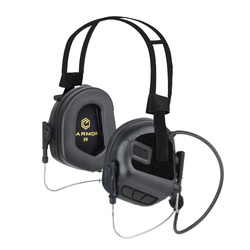 Earmor - Aktywne ochronniki słuchu M31N-Mark 3 MilPro - MIL-STD-416 - Czarny - M31NMARK-BK