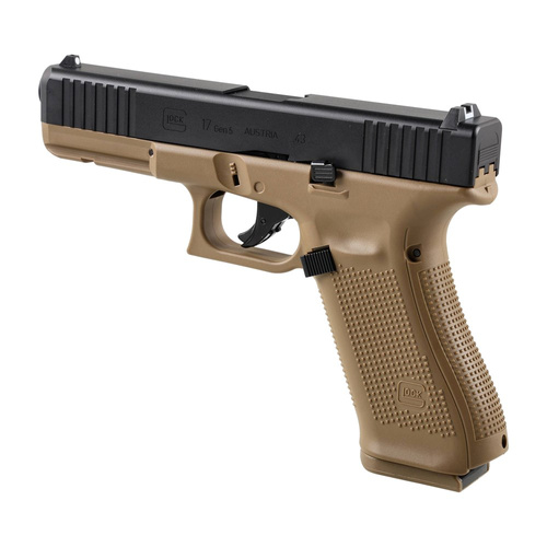 Umarex - Pistolet RAM na kule gumowe Glock Gen 5 T4E kal .43 - Czarny/FDE - 211.00.06