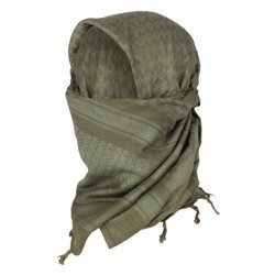 Mil-Tec - Chusta Arafatka Shemagh - Bawełna - Zielony OD - 12616000