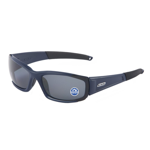 ESS - Okulary balistyczne CDI™ - Matte Navy - Polaryzacyjne Mirrored Gray - EE9002-03
