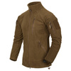 Helikon - Bluza polarowa Alpha Tactical Grid Fleece - Coyote - BL-ALT-FG-11