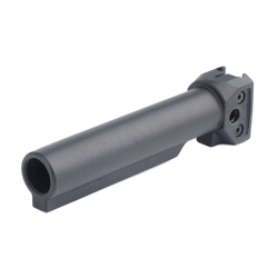 DLG Tactical - Stały adapter kolby Picatinny - Mil-Spec - Polimer - Czarny - DLG-187-BLK