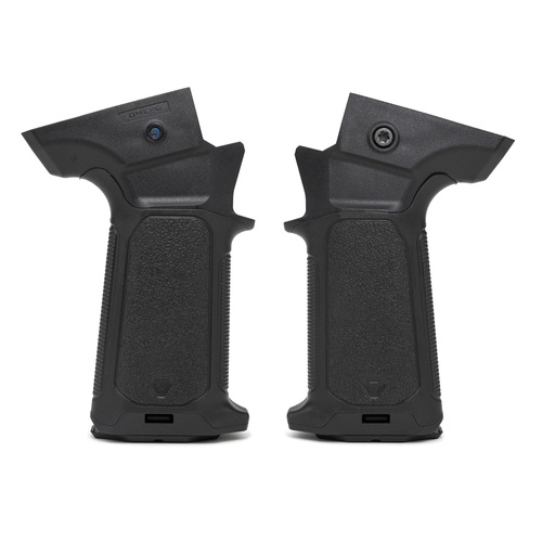 Strike Industries - Gumowany chwyt pistoletowy dla pistoletu maszynowego CZ Scorpion - Czarny - SI-CEVO-OMEPG-BK