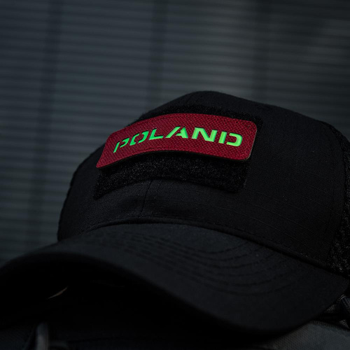 M-Tac - Naszywka Polska - Fluorescencyjna - Czerwona - 51003233