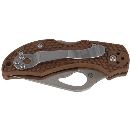 Spyderco - Nóż składany Byrd Robin™ 2 FRN Brown - BY10PBN2