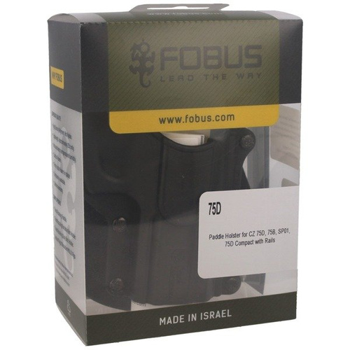 Fobus - Kabura CZ-75 D - Płetwa Standard - Prawa - 75D