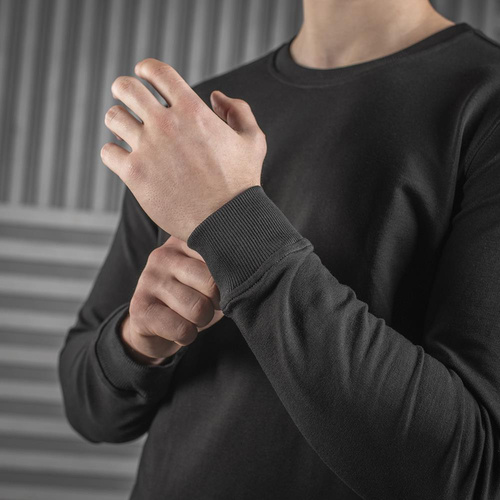 M-Tac - Sweter wojskowy całoroczny 4 Seasons - Czarny - 20044002