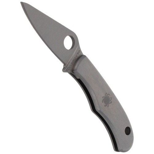 Spyderco - Nóż składany Bug - Stal nierdzewna - Srebrny - C133P