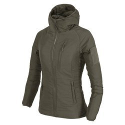 Helikon - Damska kurtka Women's Wolfhound Hoodie® - Taiga Green - KU-WWH-NL-09
