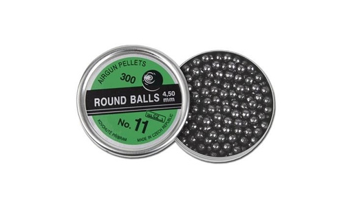 Kovohute Pribram - Śrut do wiatrówki okrągły BB - 300 szt. - 4,5 mm