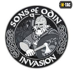 M-Tac - Naszywka PVC 3D Sons of Odin - Czarna/Szara - 51137211