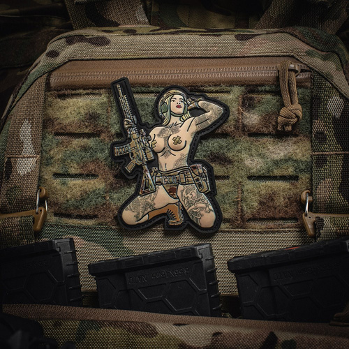M-Tac - Naszywka Tactical Girl №1 Valkiria - PVC - Pełny kolor - 51116102