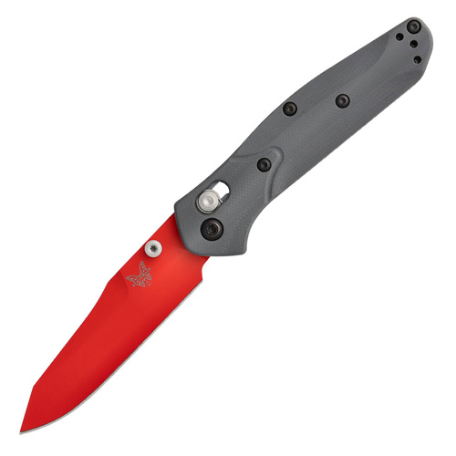 Benchmade - Nóż taktyczny 945RD-2401 Mini Osborne LE - CPM-S90V - Czerwony - 945RD-2401 - Noże survivalowe