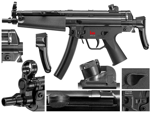 Umarex - Replika pistoletu maszynowego Heckler&Koch MP5 A5 - EBB - 2.6311