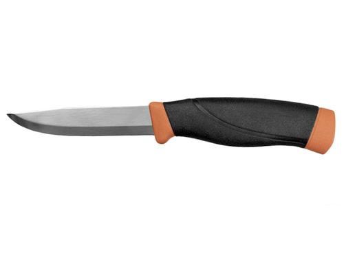 Morakniv - Nóż Companion Heavy Duty - 12C27 - Czarny / Pomarańczowy - 13260