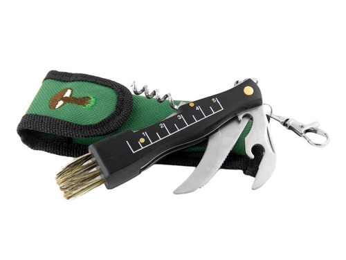 Joker - Nóż na grzyby wielofunkcyjny - Czarny - JKR90