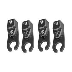 Unity Tactical - Adapter SARA do słuchawek Sordin na szynę ARC - ESS Studs - Czarny - HLM-SABB