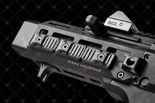 Strike Industries - Ochronne zaślepki LINK Cover do otworów M-LOK / KeyMod - 5 szt. - Czarne - SI-LINK-COVER-BK