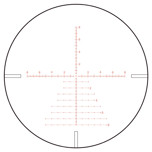 Vector Optics - Luneta celownicza Continental x8 4-32 SFP ED Zero Stop - 56 mm - Czarna - SCOL-T51